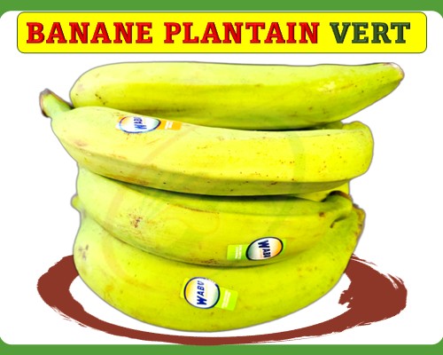 Banane Plantain vert/ Chuối xanh