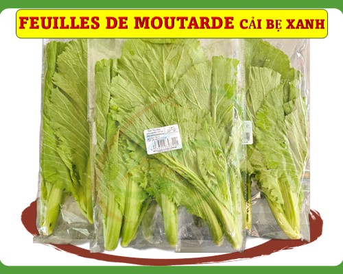 Feuilles de Moutarde Cải bẹ xanh