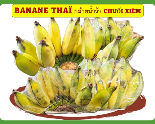 Banane Thaï กล้วยน้ำว้า Chuối xiêm