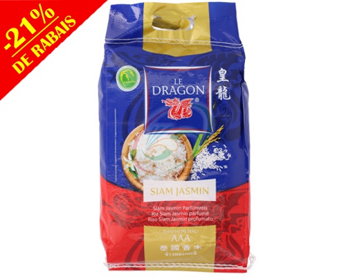 Riz parfumé 5kg "LE DRAGON"