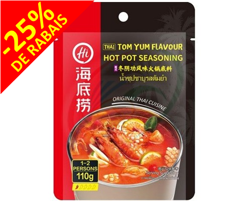 Base pour fondue Chinoise "HAIDILAO" Tom Yum