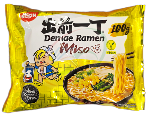 Nouilles instantanées saveur miso "NISSIN"