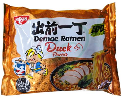 Nouilles instantanées saveur canard "NISSIN"