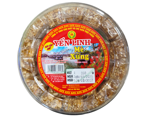 Bonbons au sésame & cacahuètes "YẾN LINH" Mè xửng