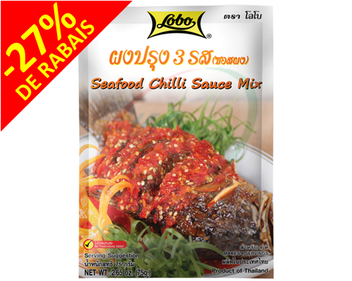 Mix de sauce piment pour fruit de mer "LOBO"