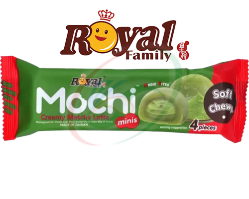 Gâteau Mochi à la crème Matcha "ROYAL FAMILY"