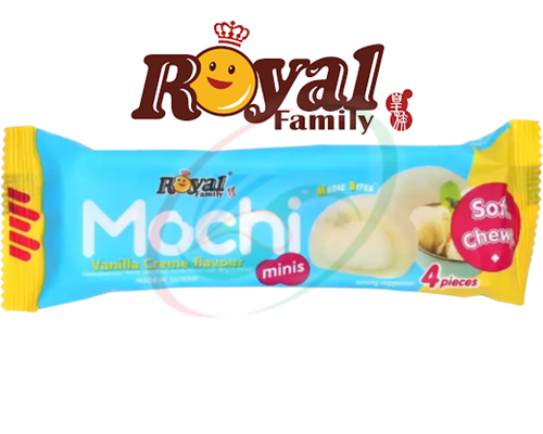 Gâteau Mochi à la crème vanille "ROYAL FAMILY"