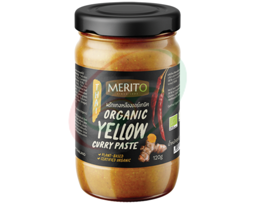 Pâte de curry jaune "MERIT-O" ORGANIC