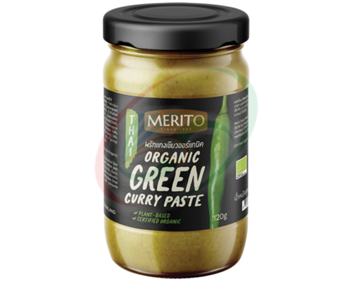 Pâte de curry vert "MERIT-O" ORGANIC