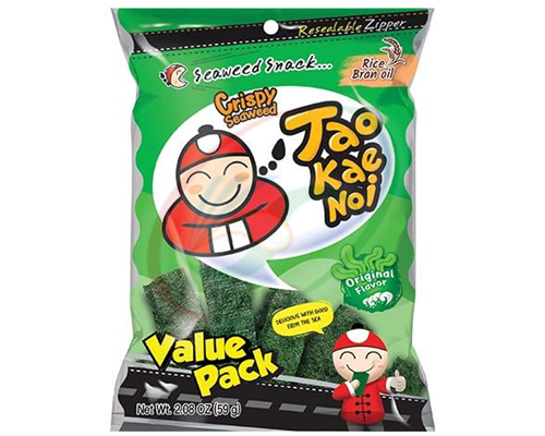 Snack d'algues croustillant Originale "TAO KAE NOI"