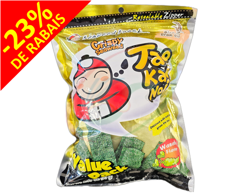 Snack d'algues croustillant Wasabi "TAO KAE NOI"