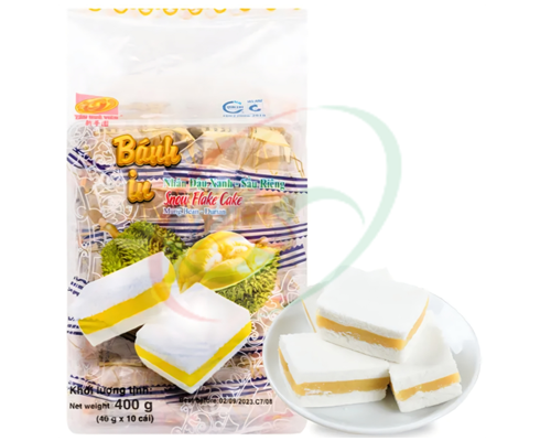 Gâteau IN au haricot mungo & Durian "THV"