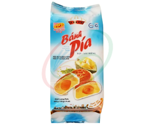 Gâteau PÍA au haricot mungo & Durian "THV"