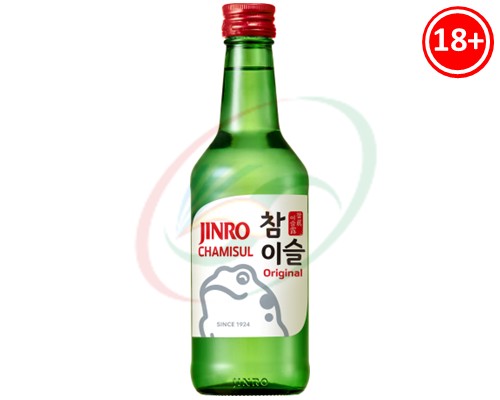 Soju Chamisul 'ORIGINAL' "JINRO" (Alc. 20.1% vol)