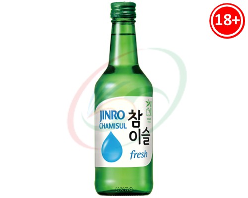 Soju Chamisul 'FRESH' "JINRO" (Alc. 16% vol)