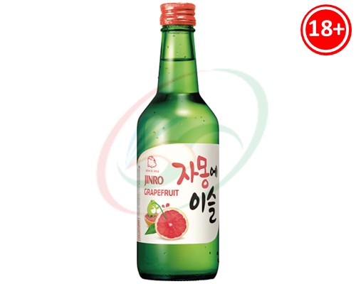 Soju goût Pamplemousse "JINRO" (Alc. 13.0% vol)