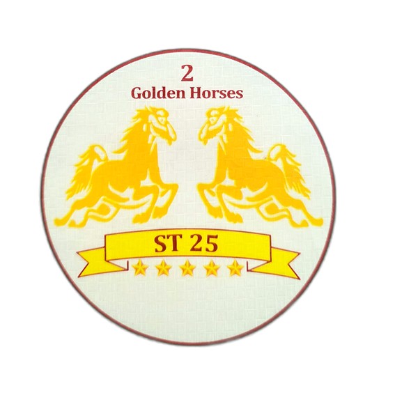 2 GOLDEN HORSES