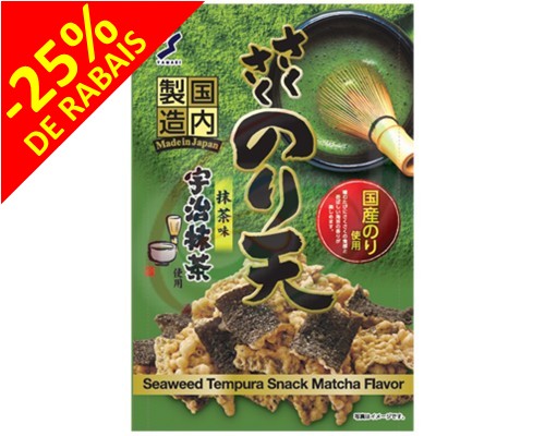 Snack d'algues tempura au Matcha "YAMAEI"