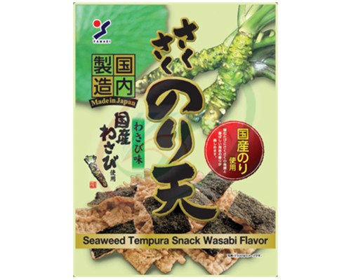 Snack d'algues tempura saveur Wasabi "YAMAEI"