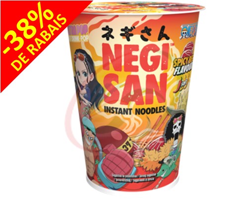 Cup nouilles instantané saveur boeuf "NEGISAN"