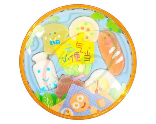 Bonbons MARSHMALLOW gélifiés "GLQ" Thème Bento Vitalité