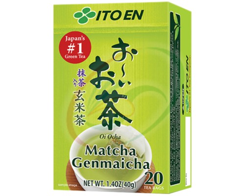 Thé vert au MATCHA GENMAICHA Oi Ocha "ITO EN"