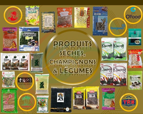 Produits Séchés, Champignons