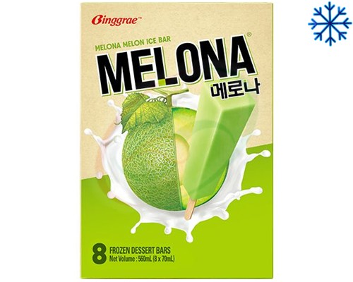 MELONA Barre de glace au melon "BINGGRAE"