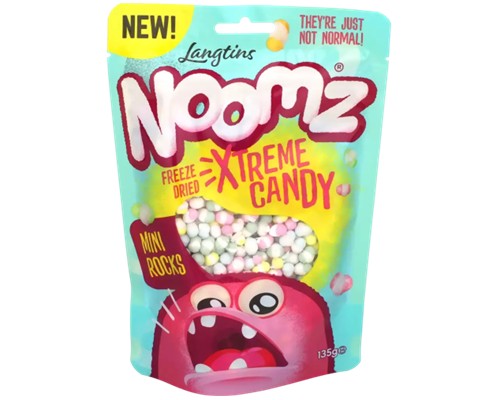 Bonbons lyophilisés aux fruits "NOOMZ" MINI ROCKS