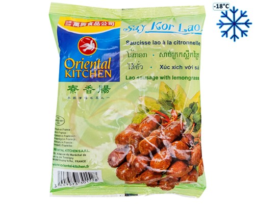 Saucisse LAO à la citronnelle 'GIÒ THỦ' "ORIENTAL KITCHEN"