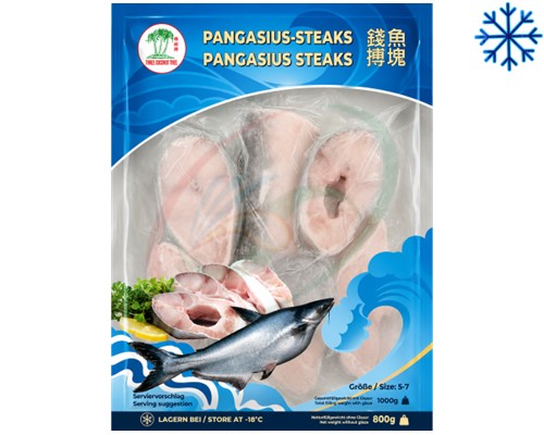 Poisson de pangasius soupé "TCT" Cá basa cắt khúc