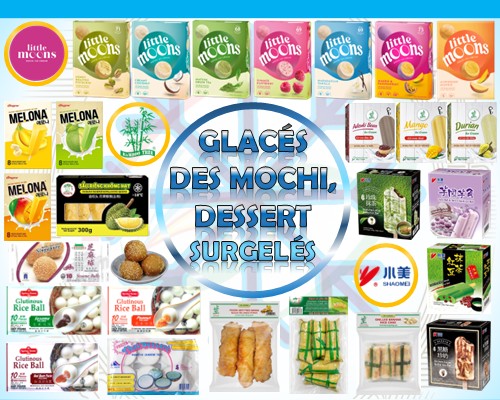 Glacés des Mochi, Desserts surgelés
