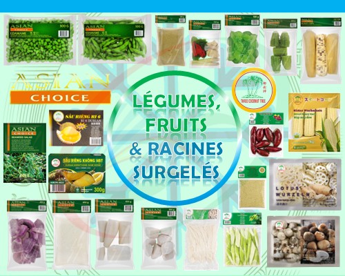 Légumes, Fruits & Racines surgelés