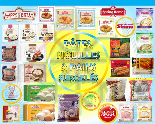 Pâtes, Nouilles & Pains surgelés