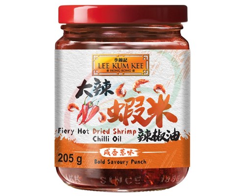Huile de piment aux crevettes "LEE KUM KEE"
