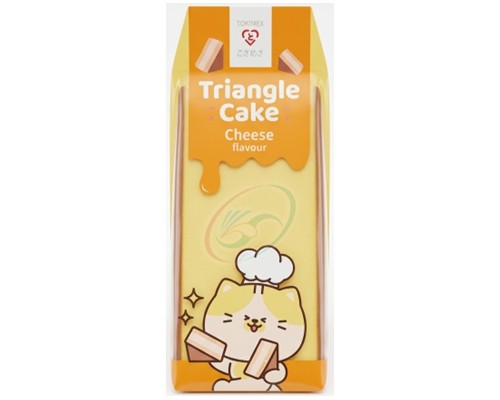 Gâteau Triangle Sponge au goût de fromage "TOKIMEKI"