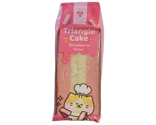 Gâteau Triangle Sponge au goût de fraise "TOKIMEKI"