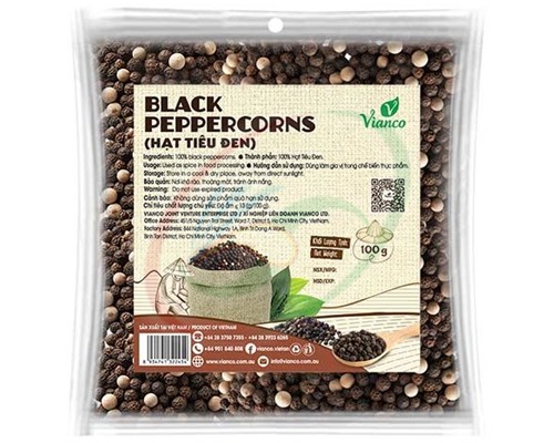 Grains de poivre noir "VIANCO" Tiêu đen