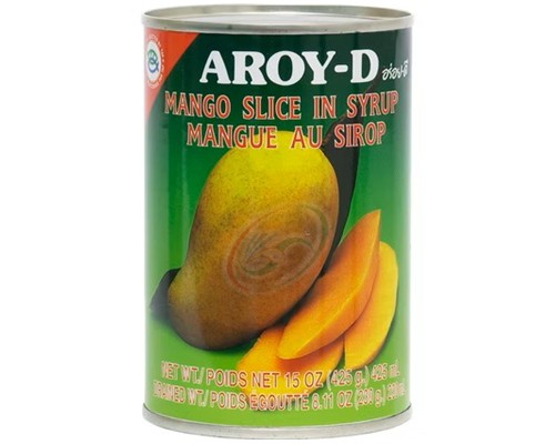 Mangue en tranches au sirop "AROY-D"