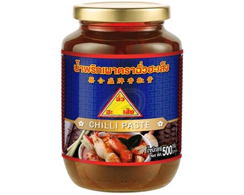Pâte de piment à l'huile "CHUA HAH SENG" 'PRIK PAO'