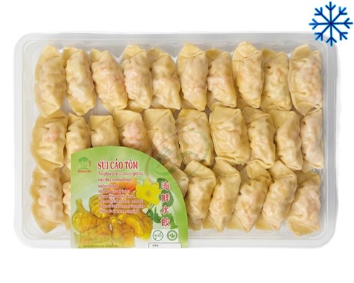 Raviolis aux fruit de mers "THREE COCONUT TREE" Sủi cảo tôm